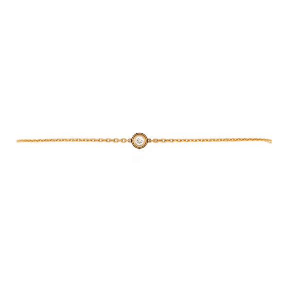 Cartier XS Cartier D'Amour Bracelet 18K Yellow Gold with Diamond - Picture 1 of 3